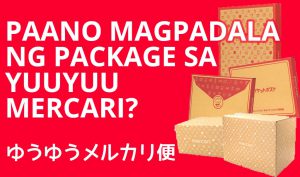 how to deliver packages using yuuyuu mercari service?