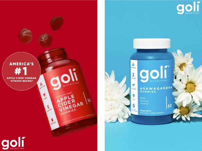 goli apple cider gummies red blue